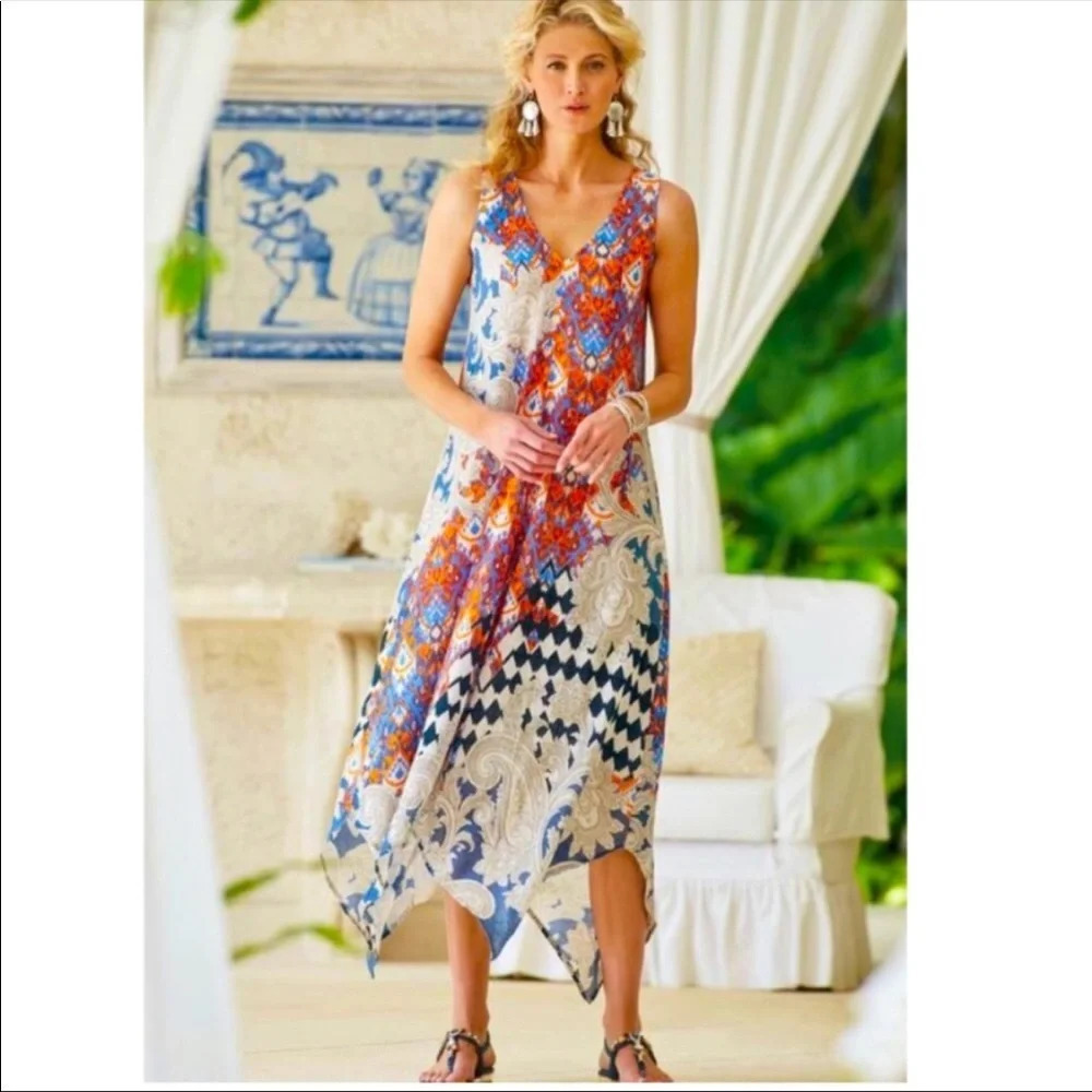 SOFT SURROUNDINGS EMILIANA DRESS